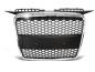 Preview: Sportgrill / Kühlergrill kompatibel mit Audi A3 8P 04-08 chrom in Wabendesign